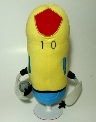 Boneco capitão robô para Agência Alma Branding (2014)